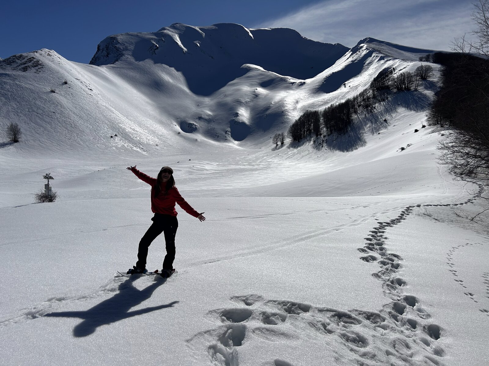 Snowshoe traverse